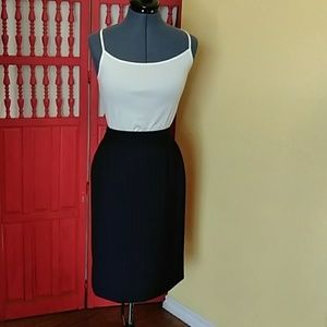 3/$12 Vintage Russ Togs Pinstripe Skirt sz 14